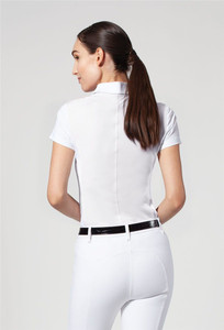 Wholesale Custom Women's Breathable Spandex/Cotton Knitted Quick Dry <b>long</b> <b>Sleeve</b> Horse Riding <b>Base</b> <b>Layer</b> Competition Shirt - Product Image 5