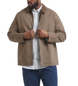 Chaqueta de Trabajo de Lona Resistente Personalizada para Hombre, Chaqueta de Invierno Transpirable de Alta Calidad para Mecánicos con Decoración Bordada - Product Image 3