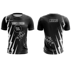 เสื้อฟุตบอลแบบคลาสสิคทรงวินเทจ ผ้าโพลีเอสเตอร์ 100% ระบายอากาศ แห้งเร็ว ทรงปกติ แขนสั้น สำหรับผู้ชาย สั่งทำได้ - Product Image 3