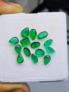 Piedras Preciosas de Esmeralda Natural, Corte Mixto, 17 Piezas, Grado AAA, Verde, 6-10 mm, Certificado IGI, Brillo Excelente, Zambiana, 10.95 Quilates, Precio Económico - Product Image 6