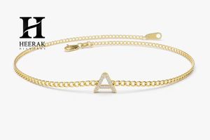 Pulsera de Diamantes con Inicial Personalizada, Cadena de Oro 14K, Diamante Cultivado en Laboratorio, Fabricante de Joyería al por Mayor - Product Image 5