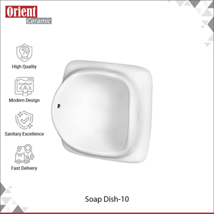Superior Quality Made in India Custom Designed Home and Hotel Luxurious Bathrooms White Ceramic Soap Dishes for Sale - Product Image 2