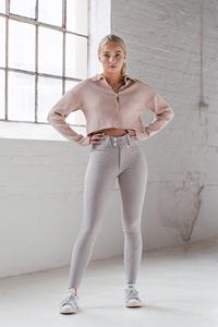 Pantalones de Equitación Profesionales Ligeros para Mujer Horsekraft HK-BE34, 100% Poliéster, Silicona Absorbente de Sudor - Product Image 4