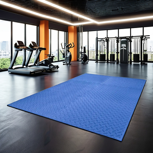 แผ่นโฟม EVA ไม่มีกลิ่นหนา40องศา60x60ซม. 10มม. ลายใบไม้สำหรับพื้นห้องออกกำลังกาย ASTM EN71 UKAS - Product Image 1