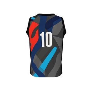 Maillots de basket-ball de sublimation en gros, légers, respirants, à séchage rapide, pour la performance sportive et l'entraînement en salle de sport, motif camouflage - Product Image 2