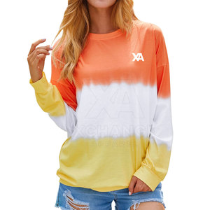 Sudadera extragrande de mezcla de algodón con cuello redondo, corte holgado, manga larga, estilo casual, para invierno, estilo urbano. - Product Image 2