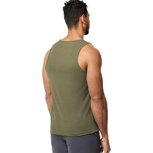 Custom <b>Logo</b> Wholesale Men's Cotton Tank Top Breathable O-Neck Casual Athletic Sleeveless Muscle Fit Vest - Product Image 2