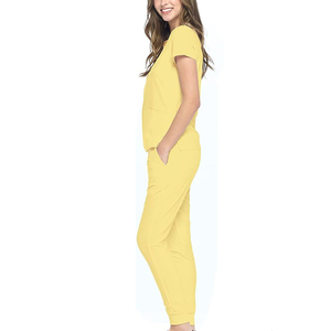 Tenue médicale flexible pour infirmière : haut et pantalon pour les salles d'hôpital, les urgences et les salles de consultation. - Product Image 4