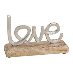 Hot Selling Handmade Wooden LOVE Letters Floral Carved Home Decor <b>Ornament</b> For Living Room Bedroom Shelf Display - Product Image 6
