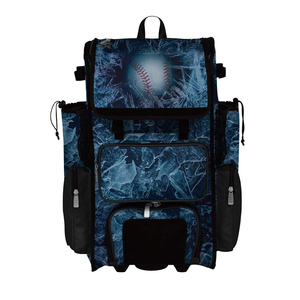 High Quality Customized Logo Printed Professional Waterproof Absorbent Factory Direct Large Capacity <b>Baseball</b> Backpack Bag <b>Bat</b> - Product Image 1