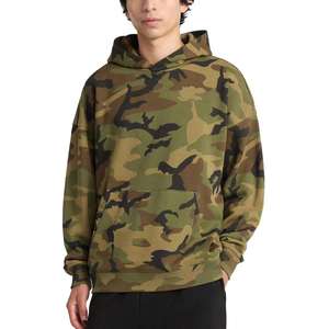 Nueva Oferta de Precio al por Mayor, Sudadera con Diseño de Camuflaje, Logotipo Personalizado Impreso y Bordado, Sudadera Extra Grande para Hombre - Product Image 1