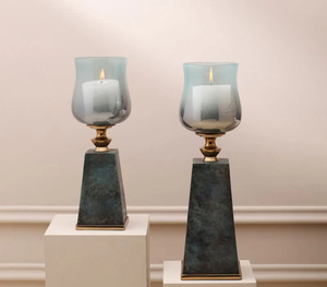 Luxury <b>Bird</b> and Vine Candle Holder with Gradient Glass Cup Customized Christmas Home & Table Decor - Product Image 4