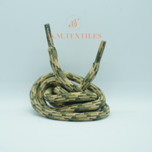 High Tenacity Polyester Round Drawcord Plastic Tipping <b>Braided</b> Multicolor Garment Textile <b>Cord</b> OEM ODM Manufacturer - Product Image 1