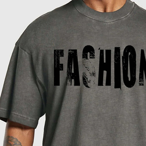 T-shirt de créateur 100 % coton, imprimé numérique, streetwear homme, mode hip-hop, chemise d'été anti-boulochage respirante - Product Image 6