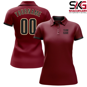Camiseta de Fútbol Polo Marrón Personalizada, Manga Corta, Nombre del Equipo, Número del Jugador, Impresión, Jersey Deportivo de Club - Product Image 6