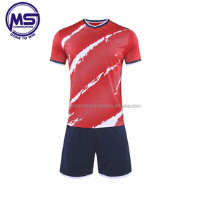 Latest Customized Soccer Jerseys Sets Adults Club Team Football Uniform Shirt Suit Kids Soccer Wear - Product Image 2
