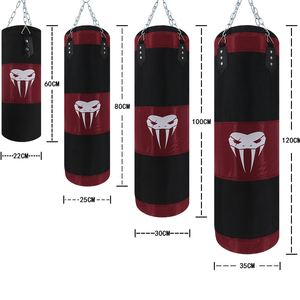 Sac de frappe en cuir PU robuste et écologique de 2 kg pour l'entraînement de kickboxing et de MMA - Product Image 3