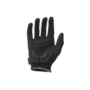 Guantes de Ciclismo de Dedo Completo Blancos y Negros con Protección de Malla en la Palma para Deportes al Aire Libre - Product Image 3