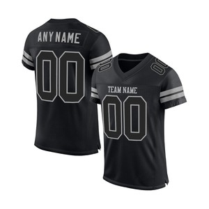 Wholesale Personalized Football Jerseys 100% Polyester Team Uniforms Custom <b>Name</b> Fast Delivery OEM - Product Image 4