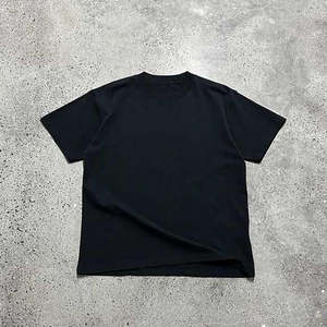 Camiseta de hombre extragrande de corte holgado, 100% algodón, lisa, con hombros caídos, estilo crop, fabricada a medida en fábrica - Product Image 3