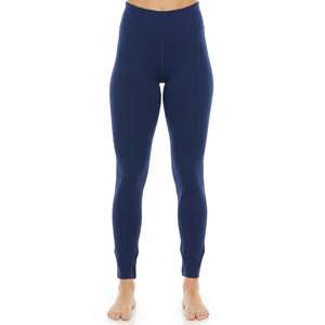 Apex Women High Waist Stretch Knitted Spandex/<b>Nylon</b> Custom Compression Casual Workout Gym Fitness Athletic Sportswear <b>Leggings</b> - Product Image 3