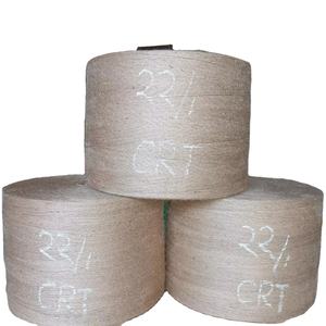 Fil de jute 100% naturel, écologique, durable, antibactérien, biodégradable, de haute qualité CRT 22LBS/1PLY pour le tricot à la main et la couture JF - Product Image 1
