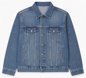 Veste d'hiver moderne en jean pour homme, avec doublure intérieure, tenue de rue élégante, excellent choix pour la mode de la saison froide - Product Image 1
