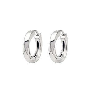 Luxury Handmade Ethnic Sterling Silver Hoop <b>Earrings</b> Bohemian Style Lightweight Fashion Accessory Perfect Women's Gift - Product Image 2