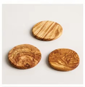 Premium Wooden Coasters Set Decorative <b>Table</b> <b>Protectors</b> for Mugs Cups Wine Glasses Restaurant Hotel Bar Dining - Product Image 4