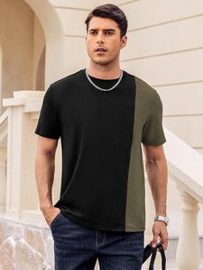 Camiseta de Hombre Nueva al por Mayor, Corte Ajustado, Lavado Ácido, Tejido Grueso, Manga Corta, Lavado a la Piedra, Logotipo Frontal, Múltiples Tallas Disponibles - Product Image 3