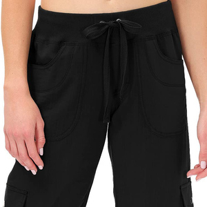 Pantalon Capri Cargo Femme Haute Qualité Séchage Rapide Extérieur Décontracté Streetwear Respirant Taille Élastique - Product Image 3