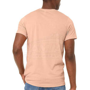 Camiseta Orgánica para Hombre Hecha a Medida por Fabricante Profesional, Último Diseño, Camisetas para Hombre 100% Algodón Orgánico - Product Image 2