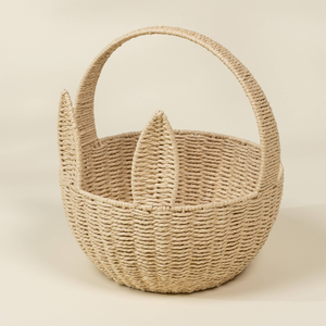 Handmade Paper Rope <b>Easter</b> <b>Basket</b> Woven <b>Baskets</b> for <b>Gifts</b> with Handles for Eeaster Holiday Birthday Party from Vietnam - Product Image 3