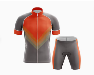 Ensemble de maillot de cyclisme pour femmes, manches courtes, avec short de vélo rembourré 5D, chemise respirante, 3 poches - Product Image 3