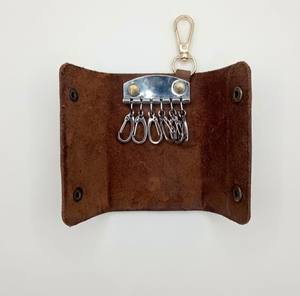 Nueva Funda Versátil para Llaves de Coche, de Cuero Genuino Crazy Horse, Estuche para Llaves de Coche, Protector de Llaves - Product Image 2