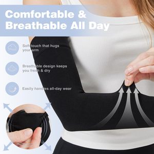 Manchons de compression OEM pour le cyclisme, protection UV50, manchons solaires pour le volleyball, le baseball et le football - Product Image 3