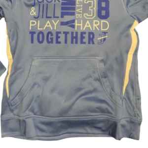 Sweat à capuche Jack and Jill avec motif Unity Play Hard Together, confortable et élégant, pour unisexe - Product Image 5