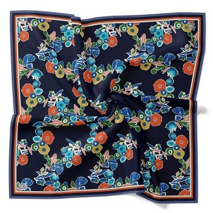 Floral <b>Square</b> <b>Scarf</b> for Women and Girls Luxury Rope & Tassel Fashion Wrap Resort and Travel Fashion Gift and Lifestyle Stores - Product Image 5
