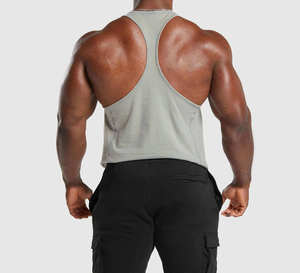 <b>Mens</b> Racerback Gym Vest Lightweight Mesh Training Tank Breathable Fitness <b>Singlet</b> Quick Dry Performance Activewear Gym Vest - Product Image 5