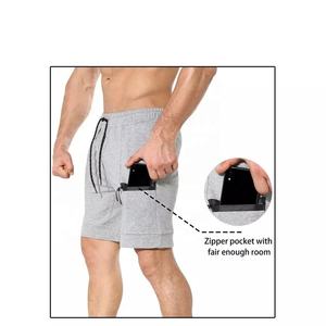 Pantalones Cortos Deportivos Personalizados para Hombre, de Spandex/Poliéster Premium, con Cordón Ajustable, Bolsillo con Cremallera, Secado Rápido, Transpirables, para Verano, Gimnasio y Uso Casual - Product Image 6