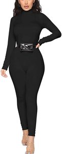 Combinaison pour femmes de haute qualité, coupe classique, sexy, à manches longues, col à capuche, brodée, respirante, en polaire, écologique - Product Image 3