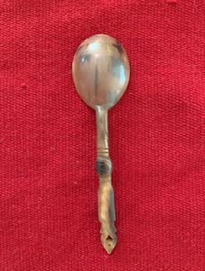 Trendy Servers Tabletop Horn Cutlery New Kitchen Tools Natural Horn Serving <b>Spoon</b> Flatware Dinnerware Tableware Cutlery - Product Image 4
