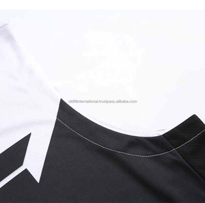 Maillot de basketball professionnel qualité usine 100% polyester respirant anti-UV sans manches col en V tendance - Product Image 4
