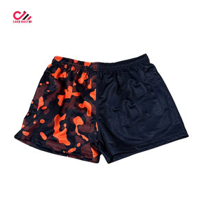 Pantalones Cortos Deportivos Estampados para Hombre CARE MASTER, de Secado Rápido, Cintura Elástica, Casuales, con Estampado por Sublimación, 100% Poliéster - Product Image 4