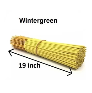 Incienso Natural de Madera de Sandía de 19 Pulgadas, Paquete al por Mayor, Incienso de Madera Amarilla, Material de Alta Calidad - Product Image 1
