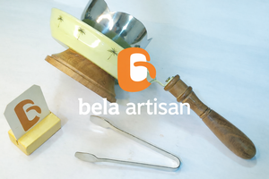 Quemador de incienso Bakhoor con mango de madera, Mabkhara de acero inoxidable, quemador de carbón portátil para incienso árabe con pinzas - Product Image 3