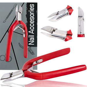 Coupe-cuticules de qualité médicale en acier inoxydable à bord droit, pince à cuticules robuste pour pédicure, coupe-ongles pour ongles épais - Product Image 6