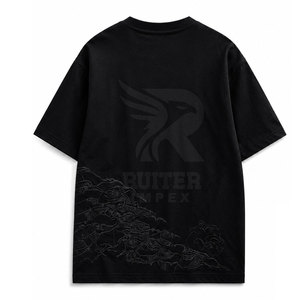 Camiseta Bordada para Hombre con Logotipo Personalizado, Prenda Casual de Manga Corta Premium para Uso Diario, Promoción Empresarial y Venta al por Menor - Product Image 2