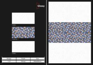 Azulejos de Porcelana Brillante de Diseño 30X60CM Desarrollados para Mejorar la Luminosidad Interior Mientras Brindan un Rendimiento Robusto en el Uso Diario - Product Image 4