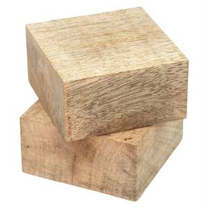 Solid Mango Wood <b>Square</b> Turning Blocks Premium Eco-Friendly Hardwood Blanks Handmade Polished Knife Handles Carving DIY - Product Image 5